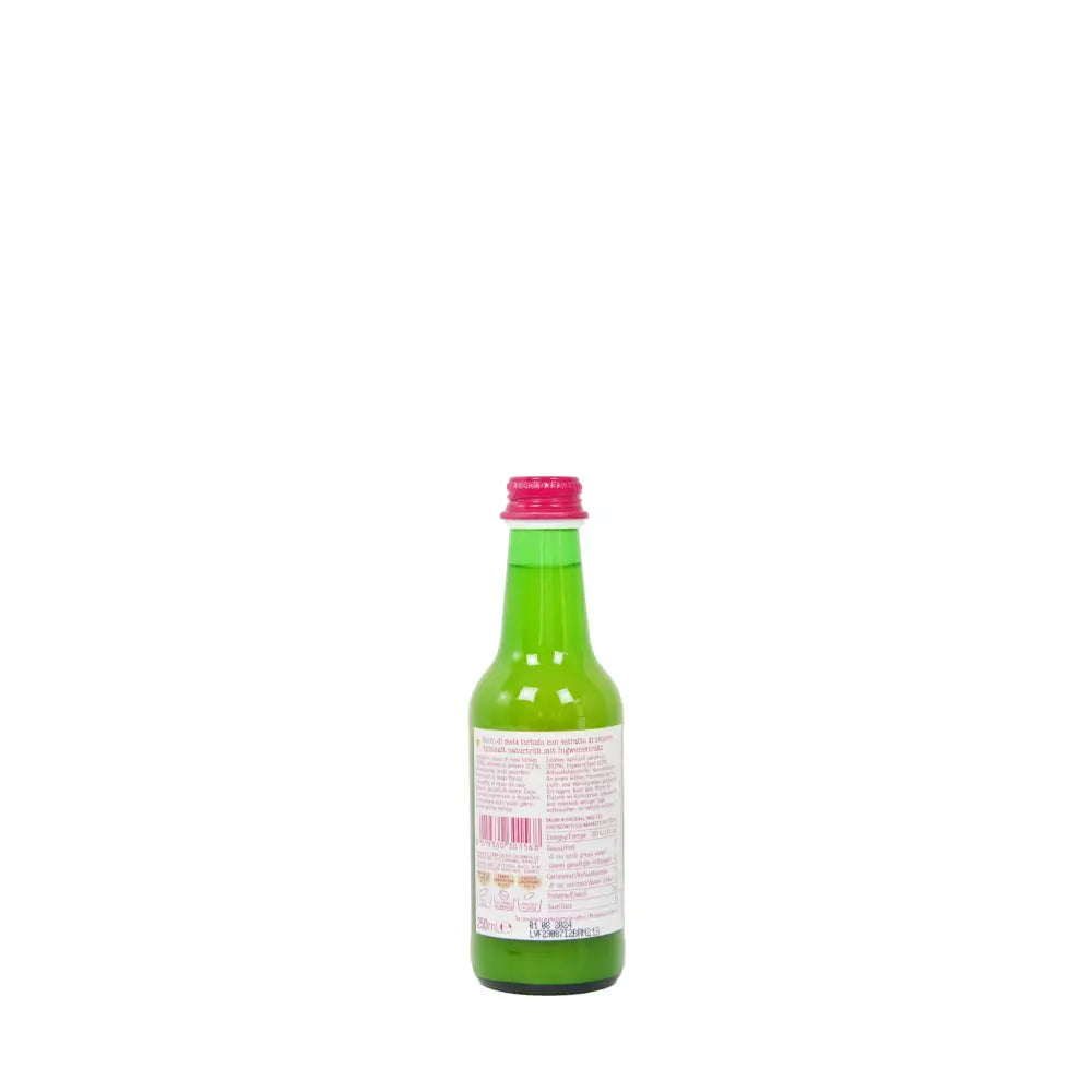 Foto retro bottigllia 250 ml Lenis spremuta di mele e zenzero