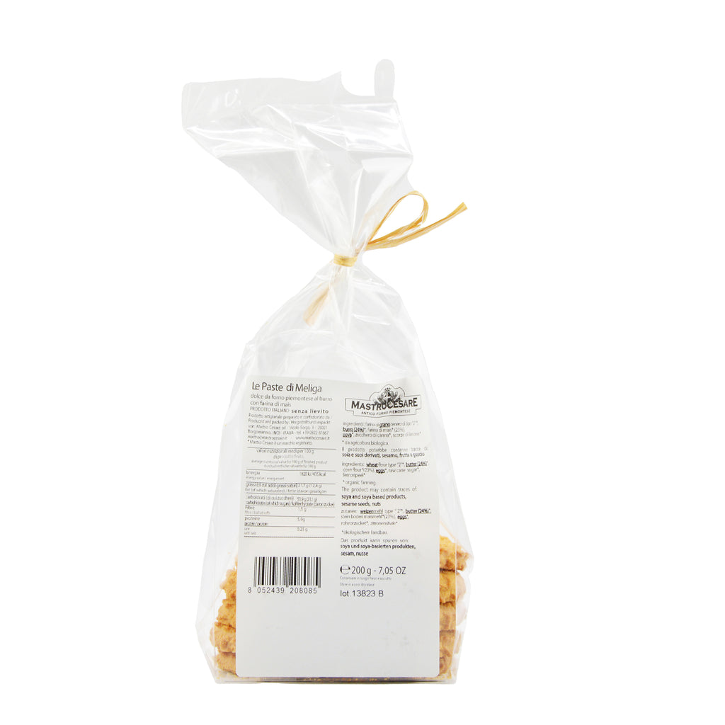 PASTE DI MELIGA DI MASTROCESARE SENZA LIEVITO - 200 G