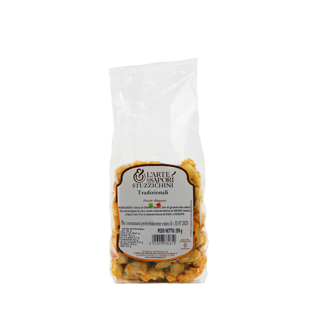 Arte dei sapori stuzzichini salati tradizionali 250 g