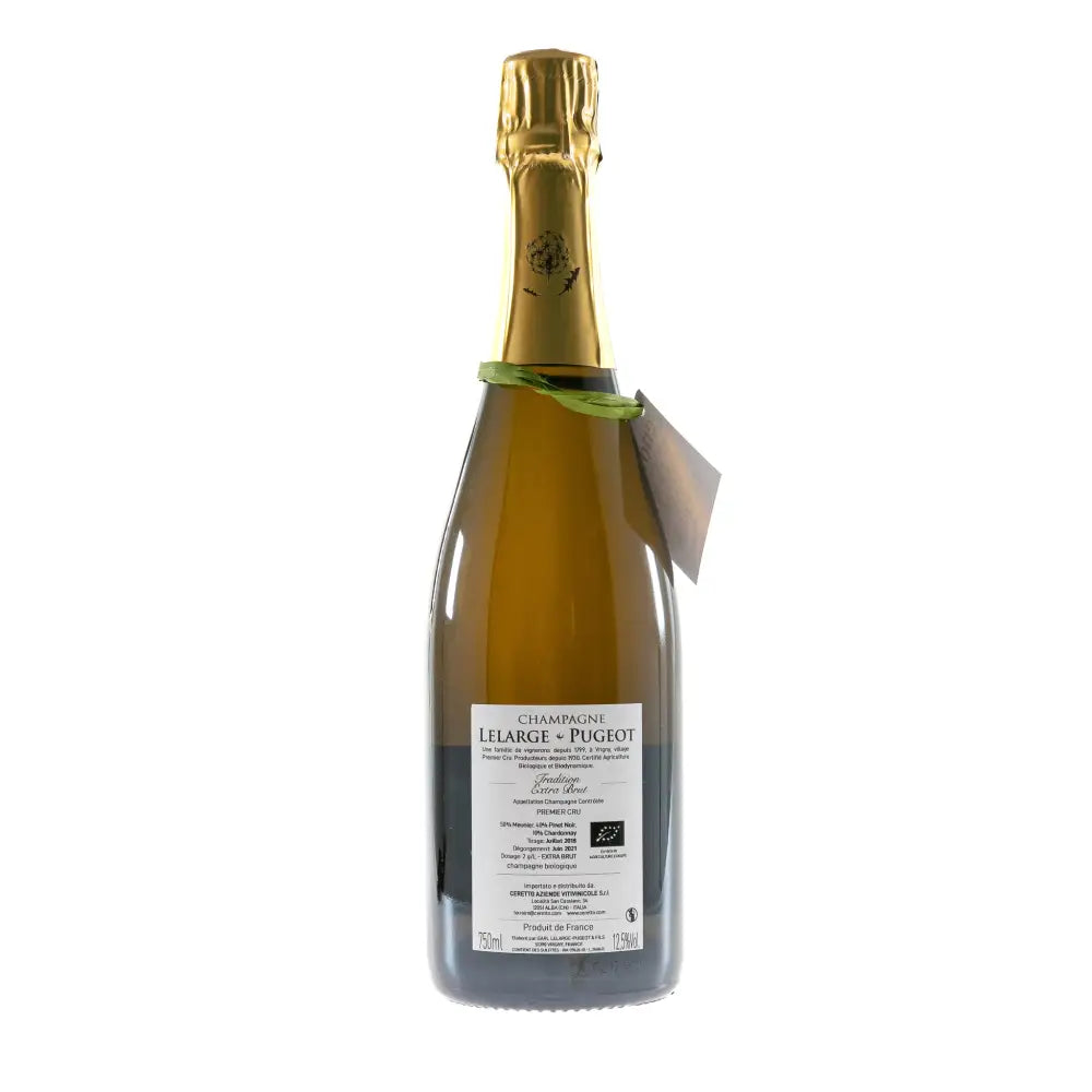 TRADITION CHAMPAGNE AOC 1CRU EXTRA BRUT LELARGE PUGEOT - 0,75 L