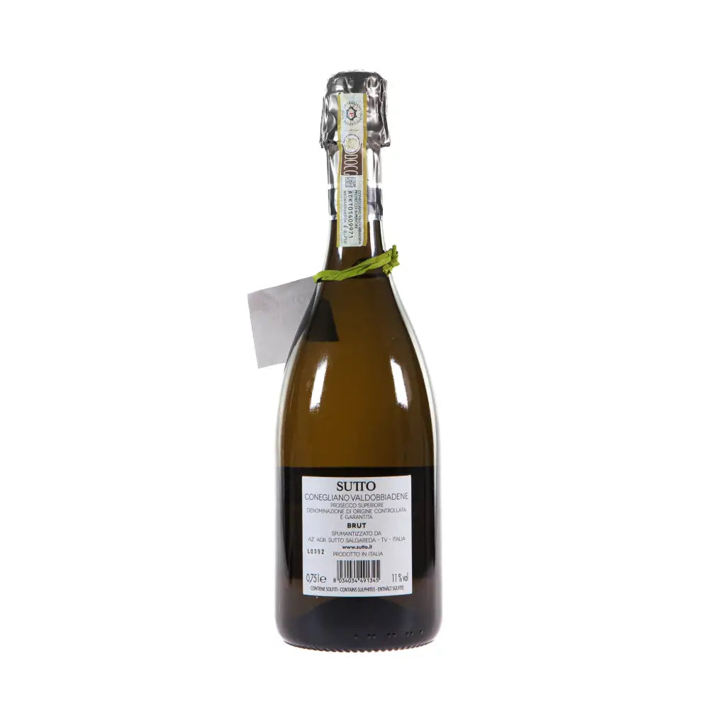 PROSECCO DI VALDOBBIADENE DI CONEGLIANO DOCG SUPERIORE BRUT SUTTO - 0,75 L