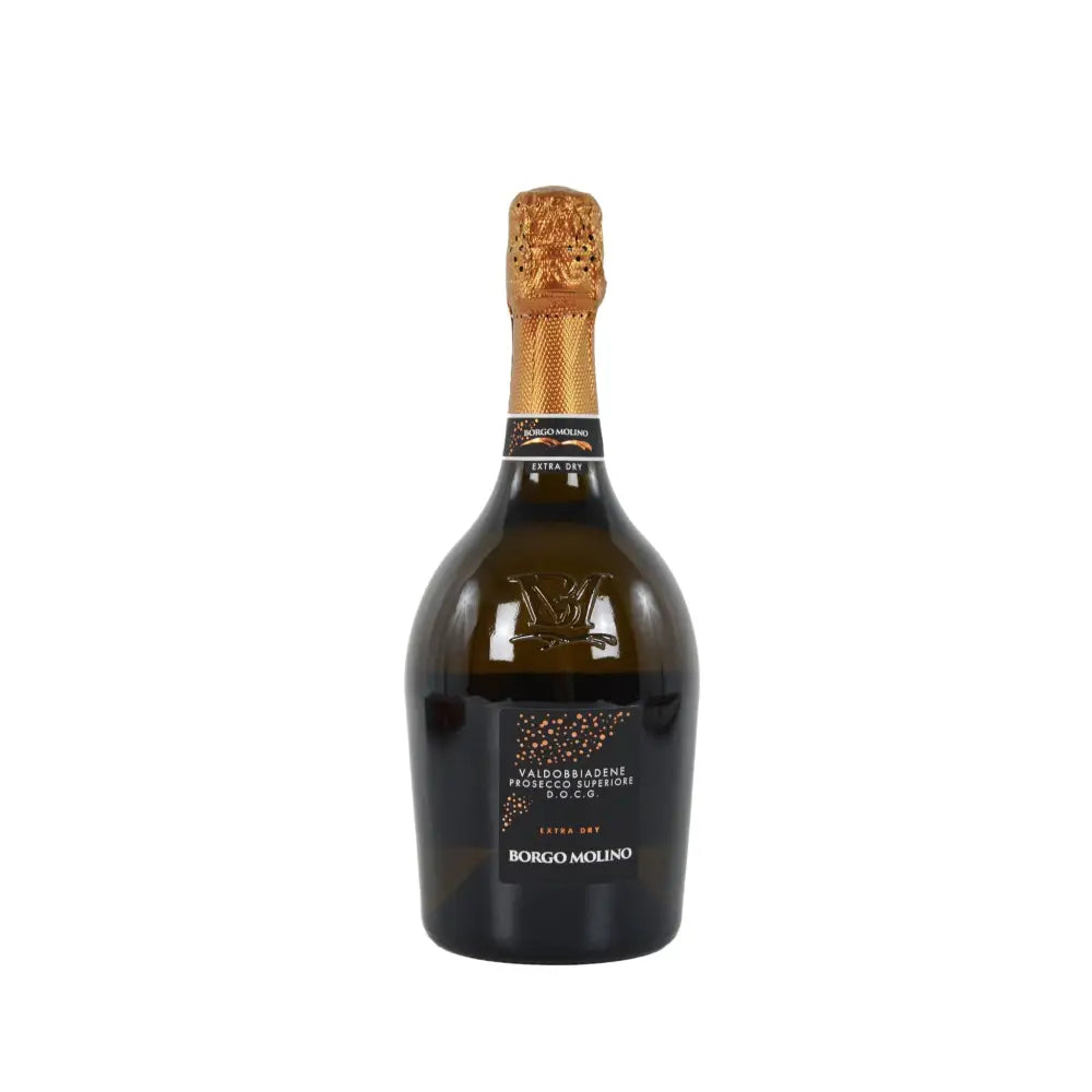 Vino prosecco valdobbiadene DOCG Extra Dry cantina Borgo Molino 0.75L
