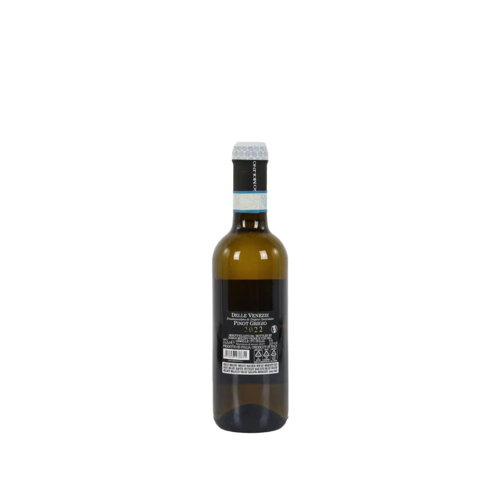 Vino bianco Pinot Grigio DOC 2022 0.37L annatta 2022 cantina Borgo Molino