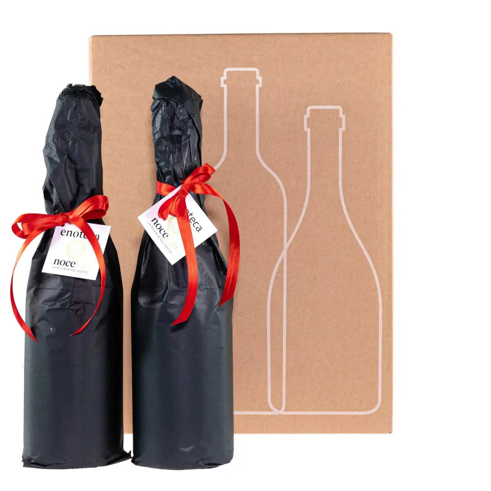 Scatola 2 bottiglie NoceLab per confezione regalo Natale