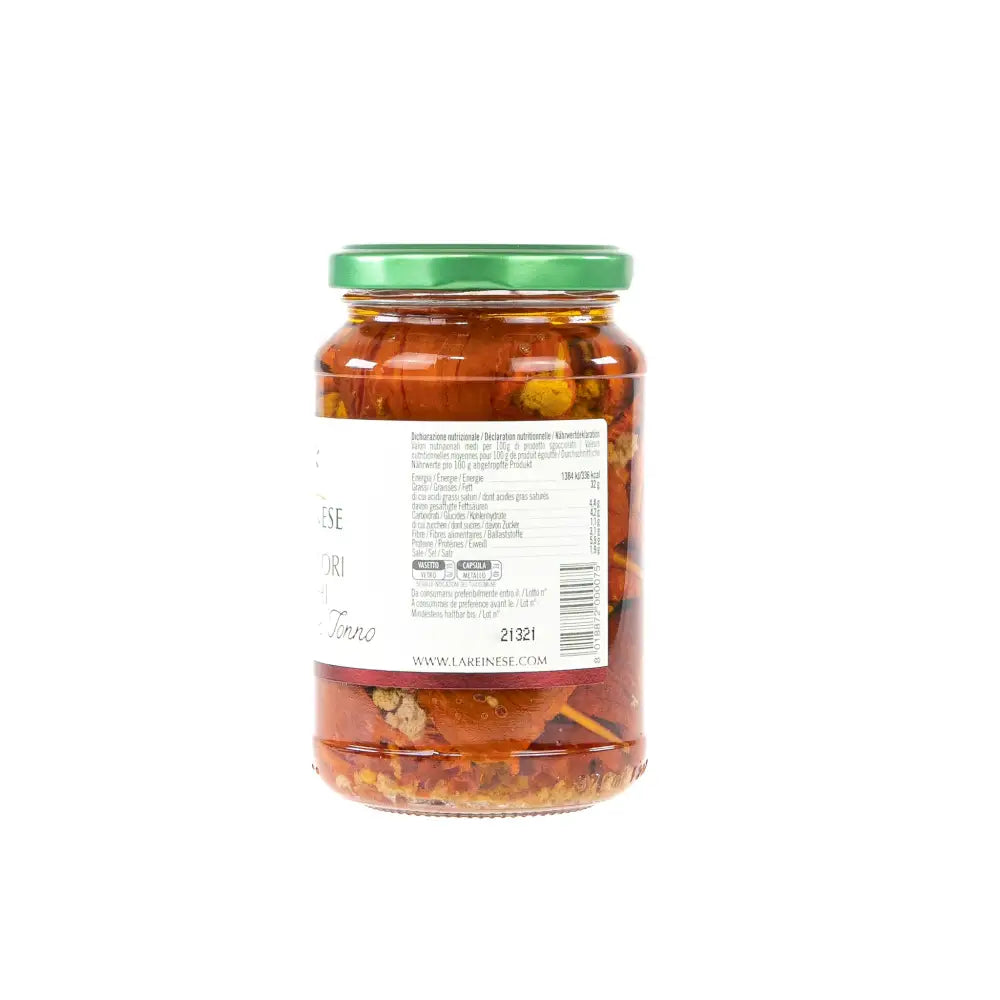POMODORI SECCHI FARCITI CON TONNO - 340 G