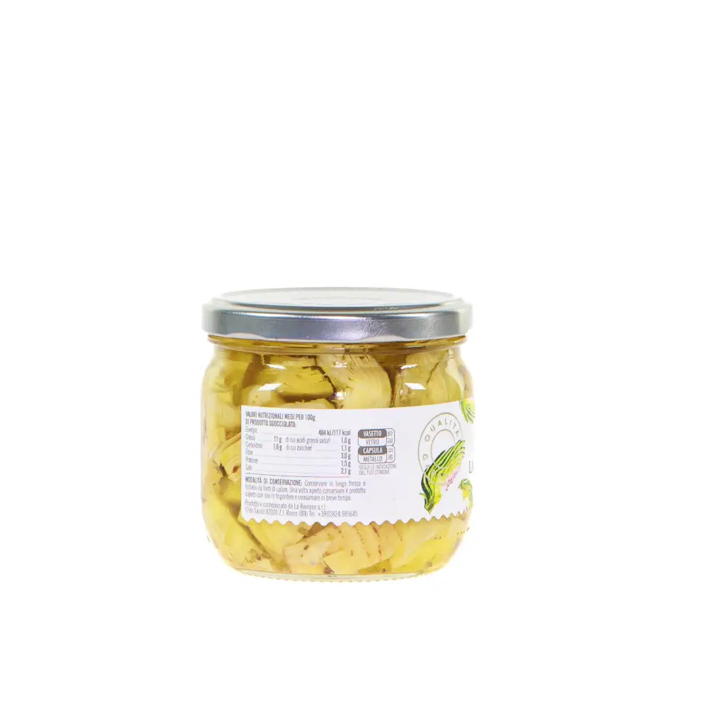 SPICCHI DI CARCIOFI IN OLIO DI SEMI DI GIRASOLE - 320 G