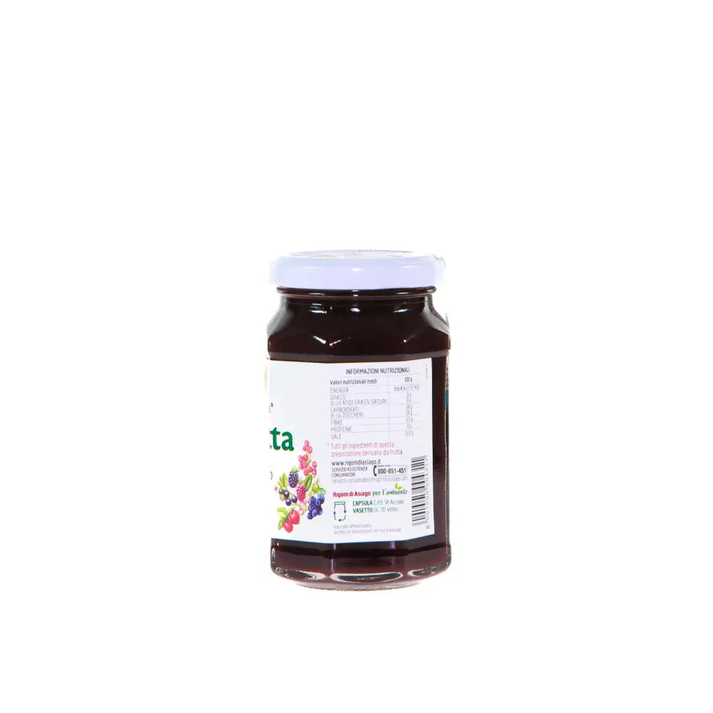 CONFETTURA FIOR DI FRUTTA BIOLOGICA FRUTTI DI BOSCO - 250 G