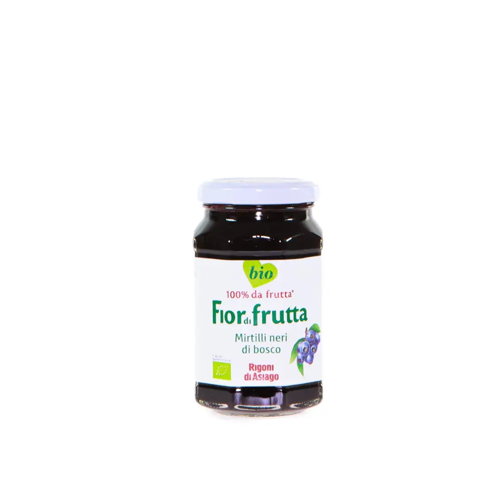 CONFETTURA FIOR DI FRUTTA BIOLOGICA MIRTILLI NERI DI BOSCO - 250 G