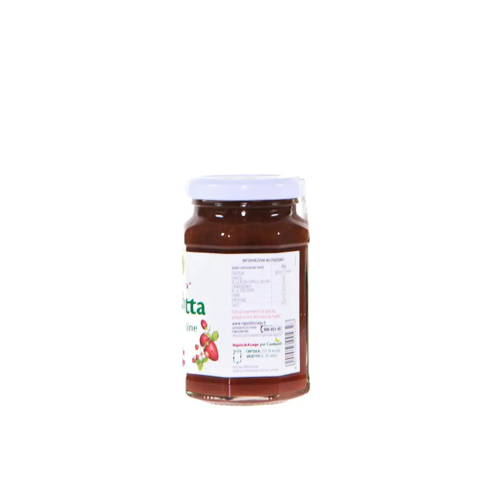 CONFETTURA FIOR DI FRUTTA BIOLOGICA FRAGOLE E FRAGOLINE DI BOSCO - 250 G