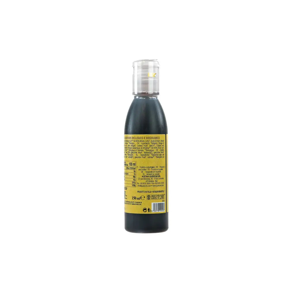 CREMA CON ACETO BALSAMICO DI MODENA IGP BIOLOGICO - 150 ML