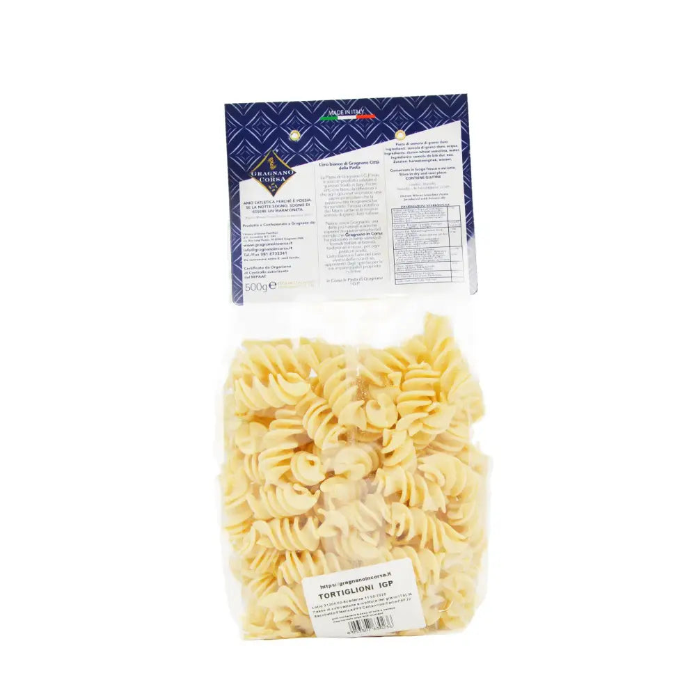 TORTIGLIONI I.G.P. 500 G - GRAGNANO IN CORSA