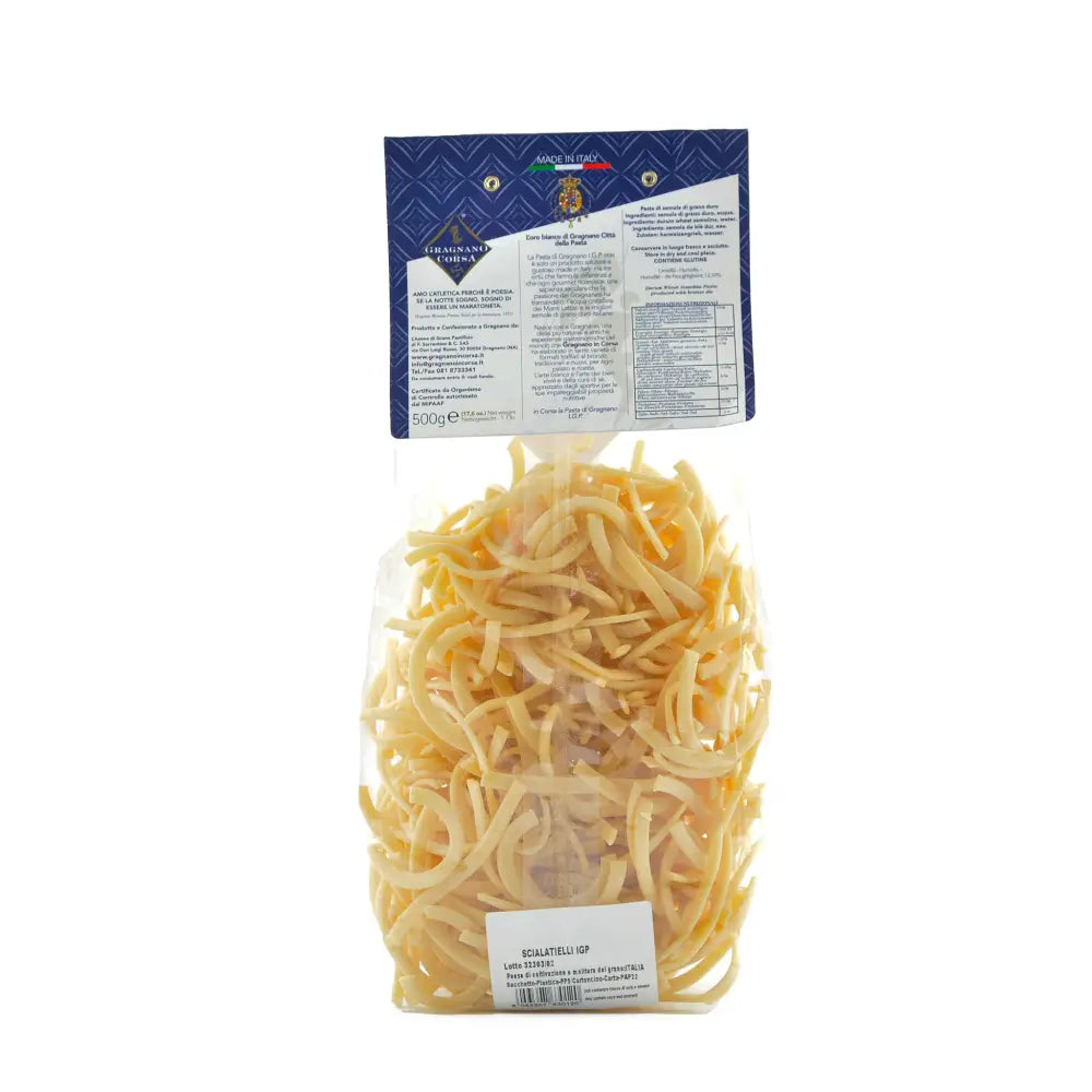 SCIALATIELLI TRAFILATI AL BRONZO PASTA DI GRAGNANO IGP - 500G