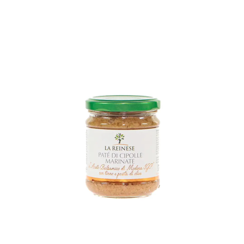 PATÈ DI CIPOLLE MARINATE IN ACETO BALSAMICO DI MODENA IGP CON TONNO E PASTA DI OLIVE - 180 G