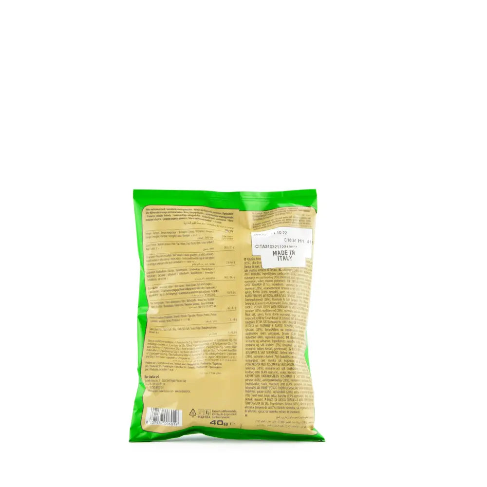 PATATINE CON ROSMARINO E SALE MARINO - 40 G