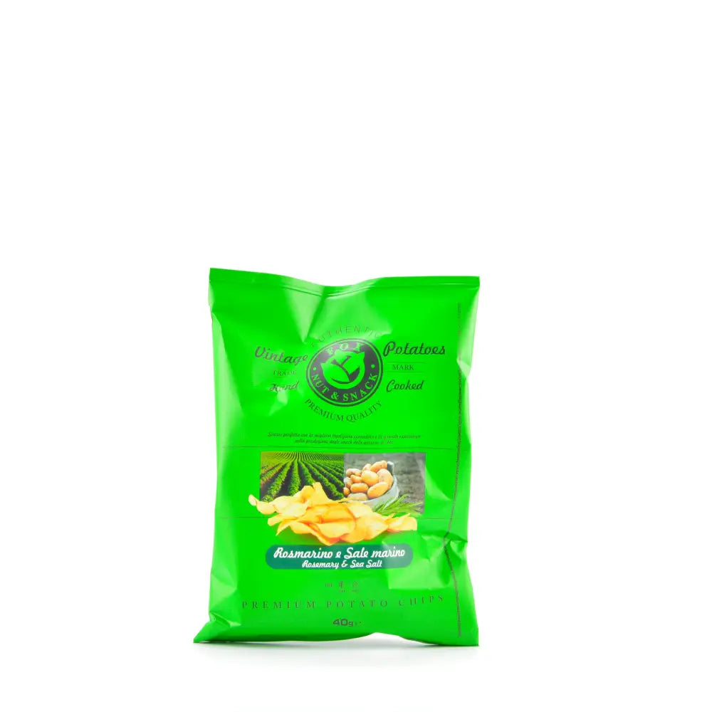 PATATINE CON ROSMARINO E SALE MARINO - 40 G