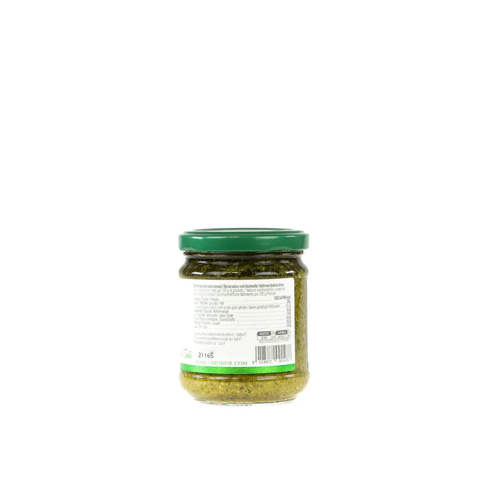 PESTO ALLA RUCOLA CON RUCOLA DELLA PIANA DEL SELE - 180 G