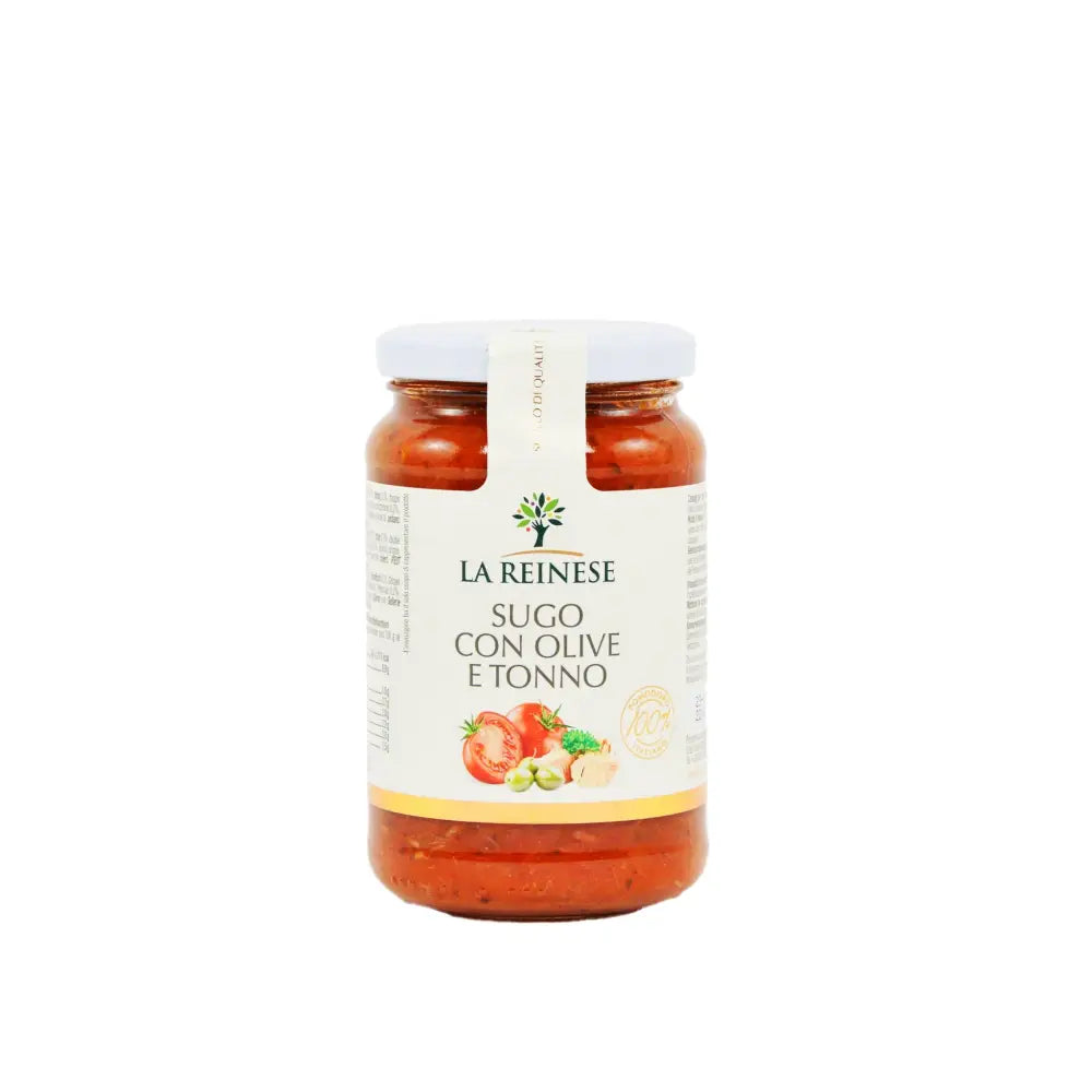 SUGHETTO CON OLIVE E TONNO - 350 G