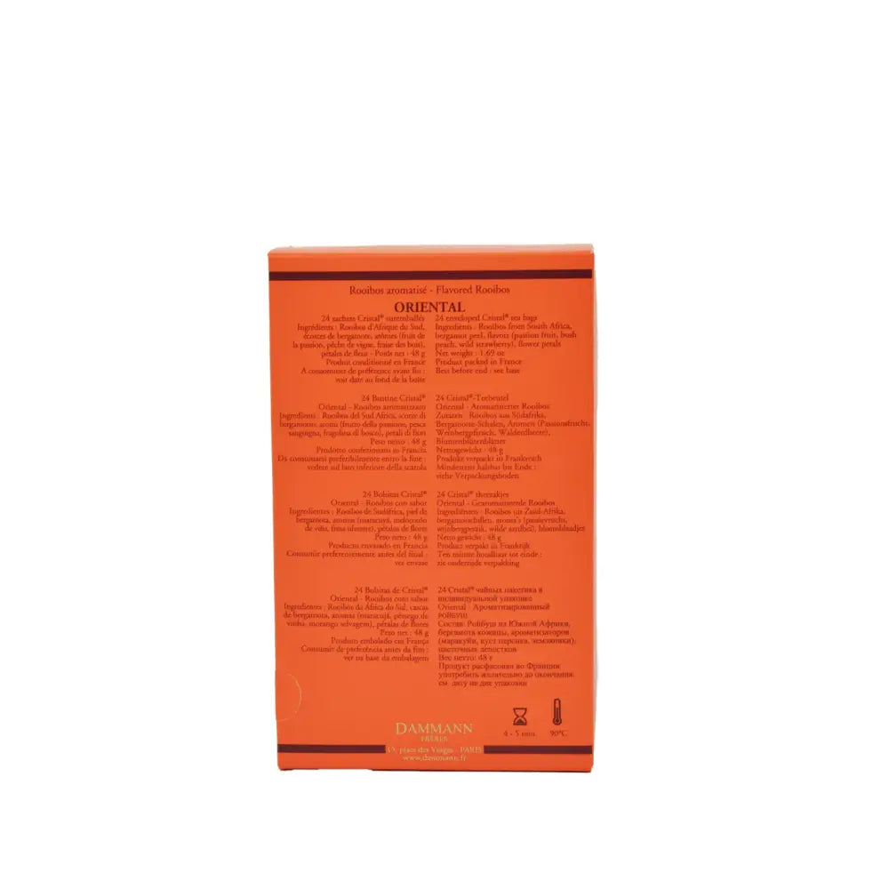 Tisana alla frutta 24 filtri Roibos Dammann