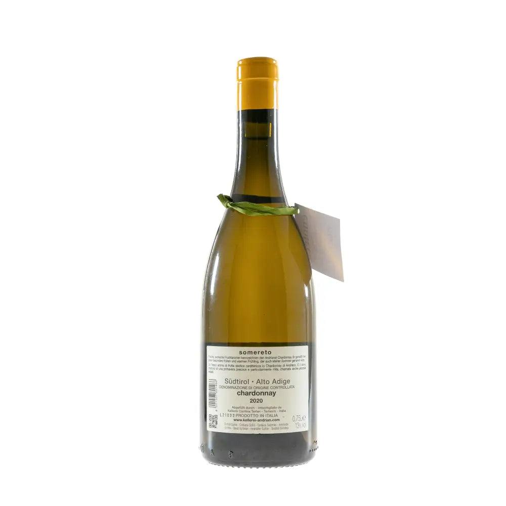 SOMERETO CHARDONNAY ALTO ADIGE DOC 2020 KELLEREI ANDRIAN - 0,75 L