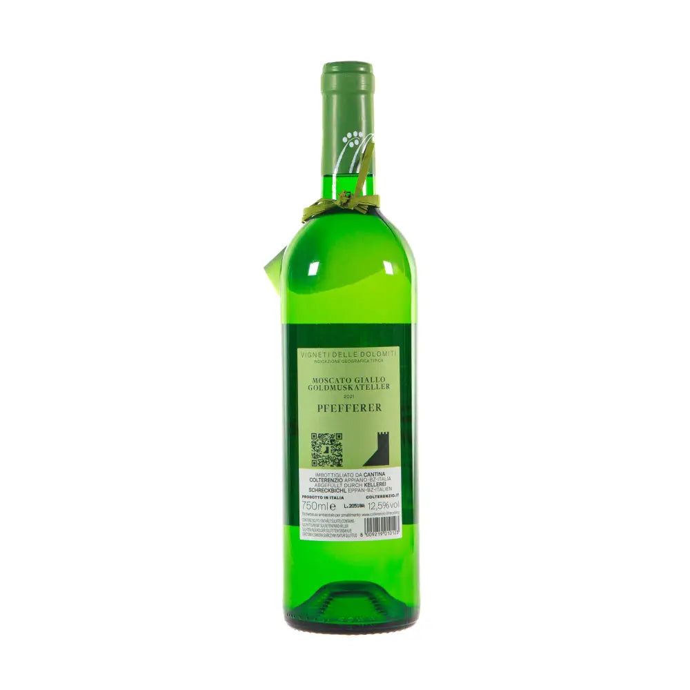 PFEFFERER MOSCATO GIALLO VIGNETI DELLE DOLOMITI IGT 2021 COLTERENZIO - 0,75 L