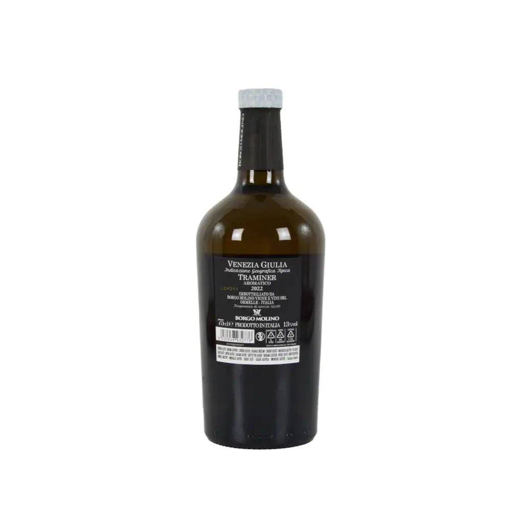 Vino bianco annata 2022 Traminer Borgo Molino 0.75L
