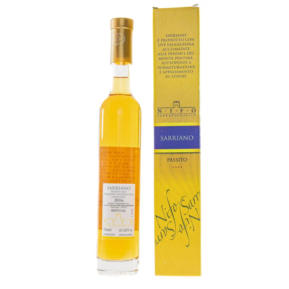 SARRIANO FALANGHINA BENEVENTANO IGT PASSITO 2016 NIFO SARRAPOCHIELLO - 0,375 L