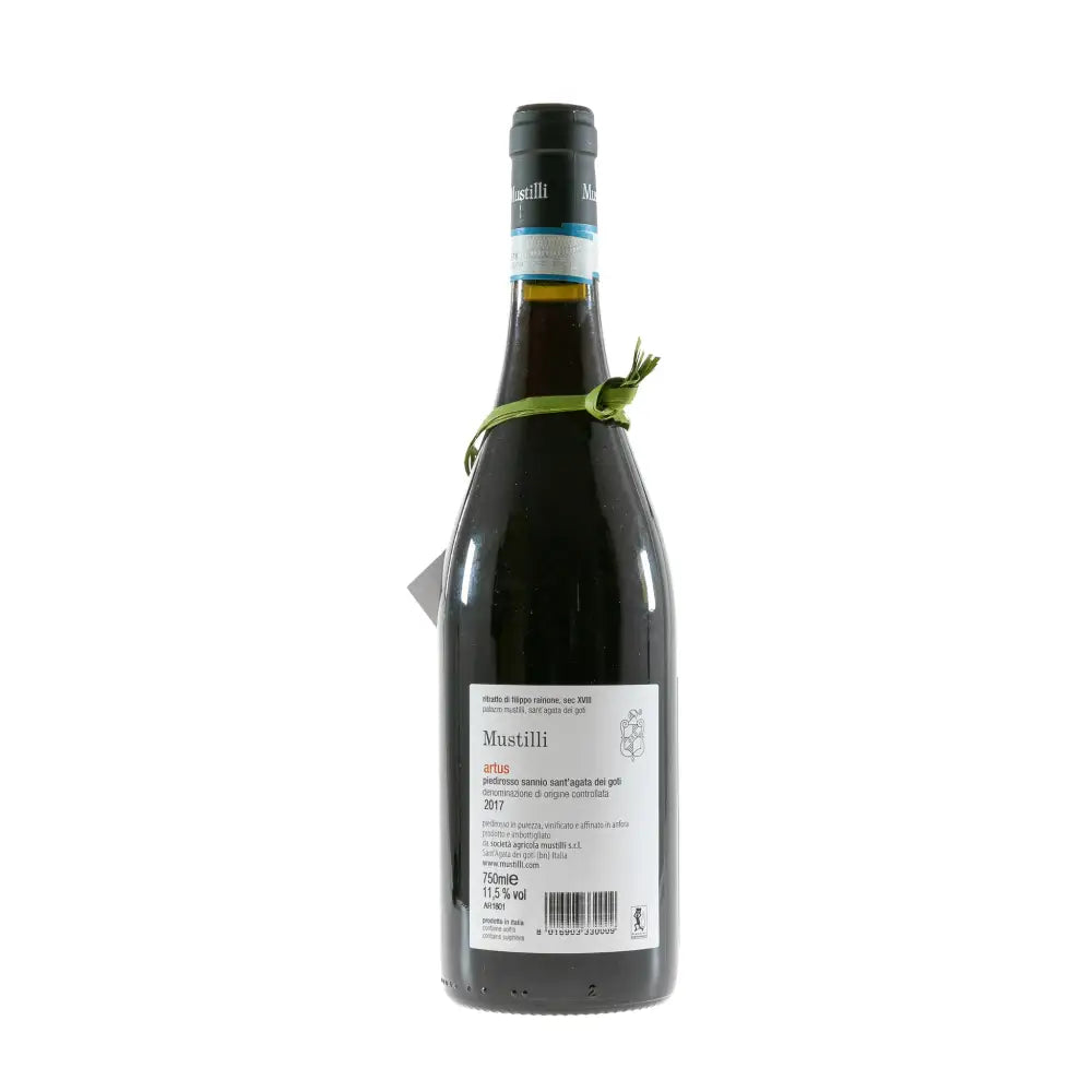ARTUS PIEDIROSSO SANNIO SANT'AGATA DEI GOTI DOC 2017 MUSTILLI - 0,75 L