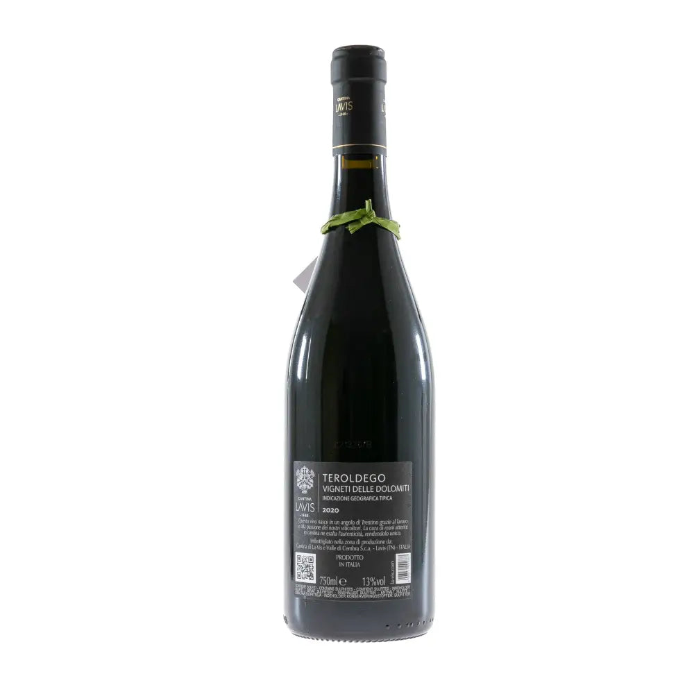 TEROLDEGO VIGNETI DELLE DOLOMITI IGT 2020 CANTINA LAVIS - 0,75 L