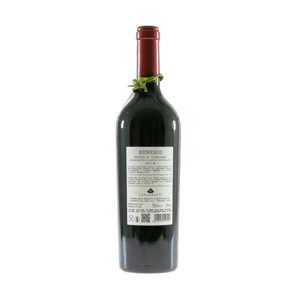 RUBESCO ROSSO DI TORGIANO DOC 2018 LUNGAROTTI - 0,75 L