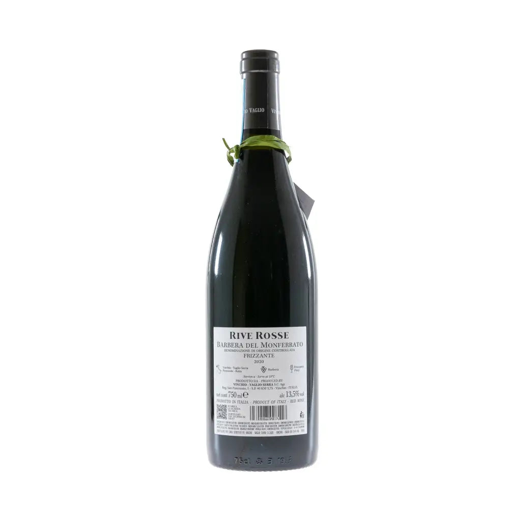 RIVE ROSSE BARBERA DEL MONFERRATO DOC 2020 VINCHIO VAGLIO SERRA - 0,75 L