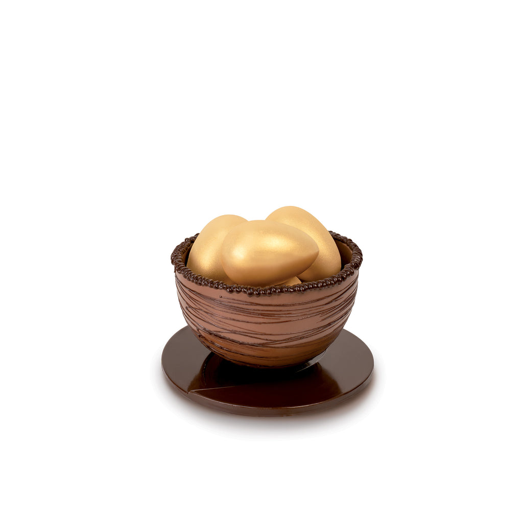 NIDO DI PASQUA D'ORO AI TRE CIOCCOLATI (SENZA SORPRESA) - 230 G